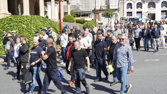 Manifestación persoal civil de Defensa