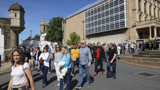 Manifestación persoal civil de Defensa