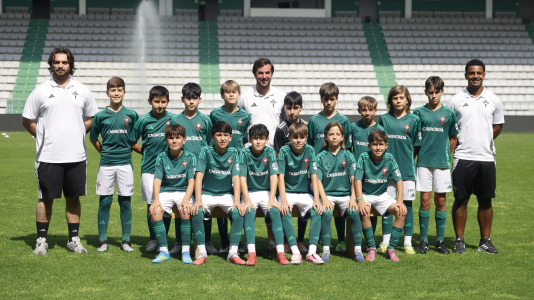 Cierre temporada categorias de base del racing de Ferrol