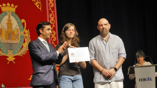entrega de premios do certame literario Carmela Loureiro  Auditorio centro cultural Torrente Ballester