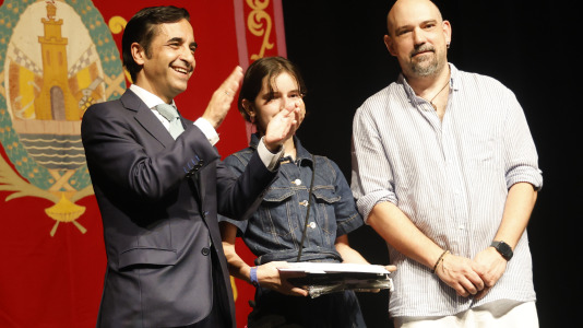 entrega de premios do certame literario Carmela Loureiro  Auditorio centro cultural Torrente Ballester