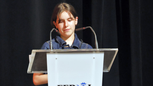 entrega de premios do certame literario Carmela Loureiro  Auditorio centro cultural Torrente Ballester