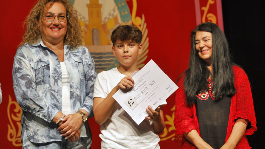 entrega de premios do certame literario Carmela Loureiro  Auditorio centro cultural Torrente Ballester
