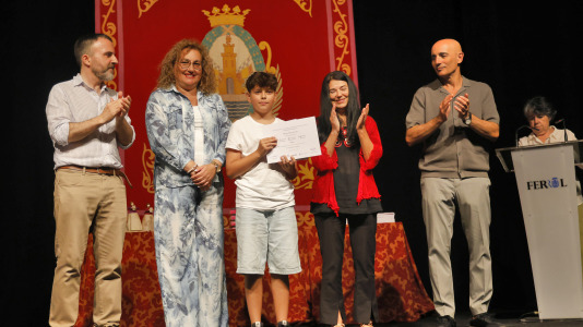 entrega de premios do certame literario Carmela Loureiro  Auditorio centro cultural Torrente Ballester