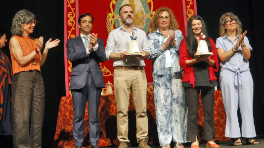 entrega de premios do certame literario Carmela Loureiro  Auditorio centro cultural Torrente Ballester