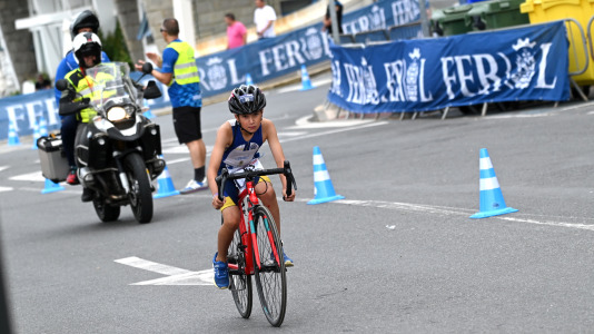 Curuxeiras triatlón infantil