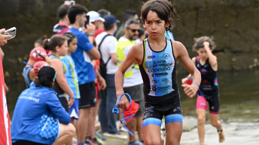 Curuxeiras triatlón infantil