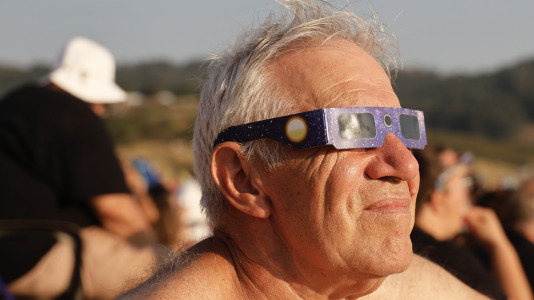 Eclipse en Doniños