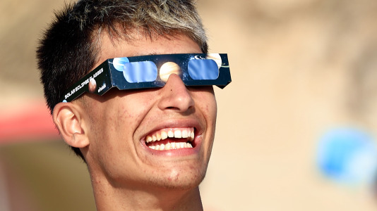Eclipse en Doniños
