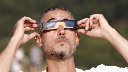 Eclipse en Doniños