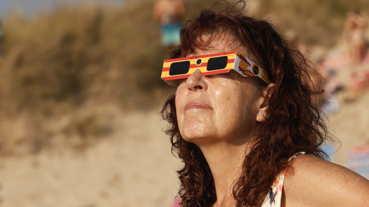 Eclipse en Doniños