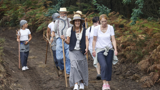 Batalla de Brión226 aniversario35ª marcha polos montes de Brión
