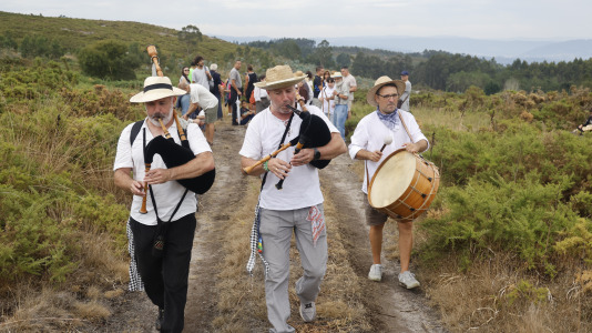 Batalla de Brión226 aniversario35ª marcha polos montes de Brión