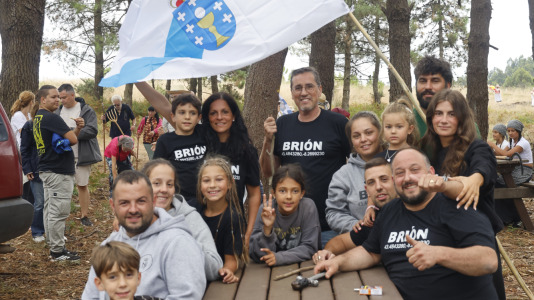 Batalla de Brión226 aniversario35ª marcha polos montes de Brión