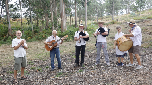 Batalla de Brión226 aniversario35ª marcha polos montes de Brión