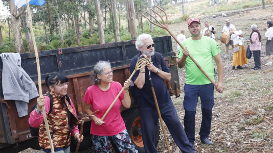 Batalla de Brión226 aniversario35ª marcha polos montes de Brión