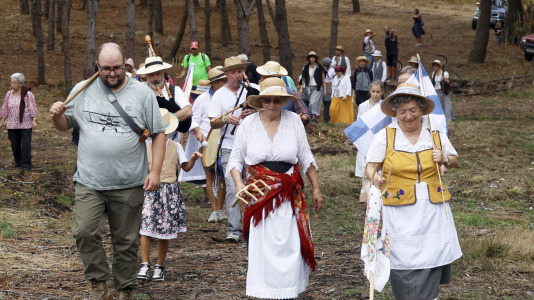 Batalla de Brión226 aniversario35ª marcha polos montes de Brión