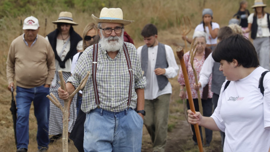 Batalla de Brión226 aniversario35ª marcha polos montes de Brión