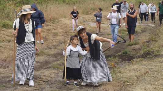 Batalla de Brión226 aniversario35ª marcha polos montes de Brión