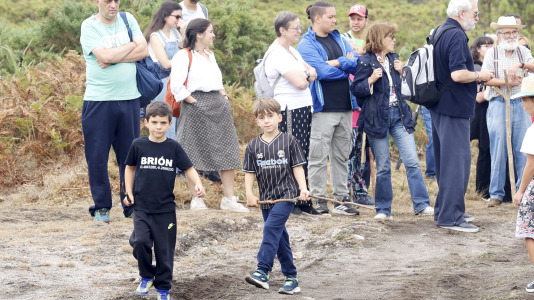 Batalla de Brión226 aniversario35ª marcha polos montes de Brión