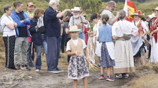 Batalla de Brión226 aniversario35ª marcha polos montes de Brión