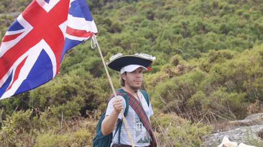 Batalla de Brión226 aniversario35ª marcha polos montes de Brión