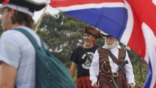 Batalla de Brión226 aniversario35ª marcha polos montes de Brión