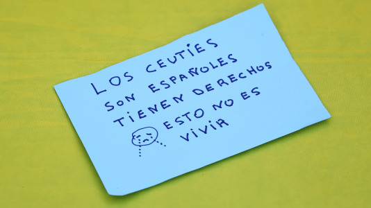 Concentración por Ceuta en Ferrol