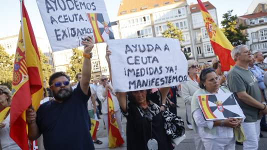 Concentración por Ceuta en Ferrol