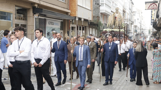 Procesión por los 275 años de devoción a la Virgen de Dolores