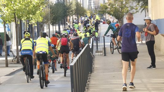 Marcha ciclista por la Semana de la Movilidad