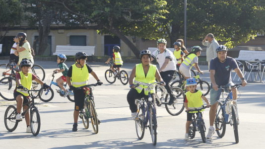 Marcha ciclista por la Semana de la Movilidad