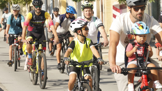 Marcha ciclista por la Semana de la Movilidad