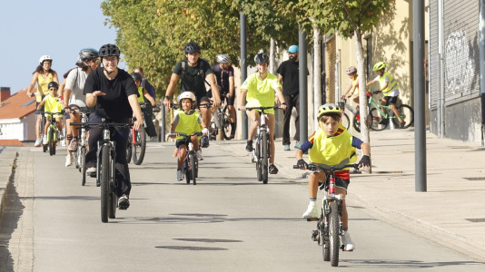 Marcha ciclista por la Semana de la Movilidad