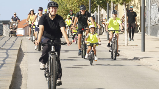 Marcha ciclista por la Semana de la Movilidad