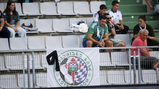 Partido entre el Racing Club Ferrol y el Pontevedra CF