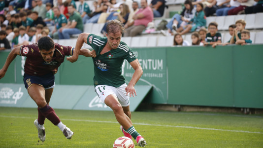 Partido entre el Racing Club Ferrol y el Pontevedra CF
