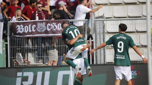 Partido entre el Racing Club Ferrol y el Pontevedra CF
