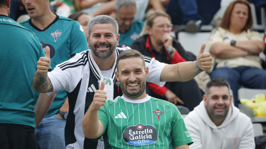 Partido entre el Racing Club Ferrol y el Pontevedra CF