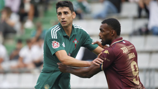Partido entre el Racing Club Ferrol y el Pontevedra CF