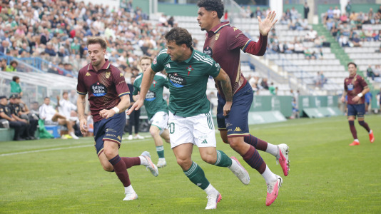 Partido entre el Racing Club Ferrol y el Pontevedra CF