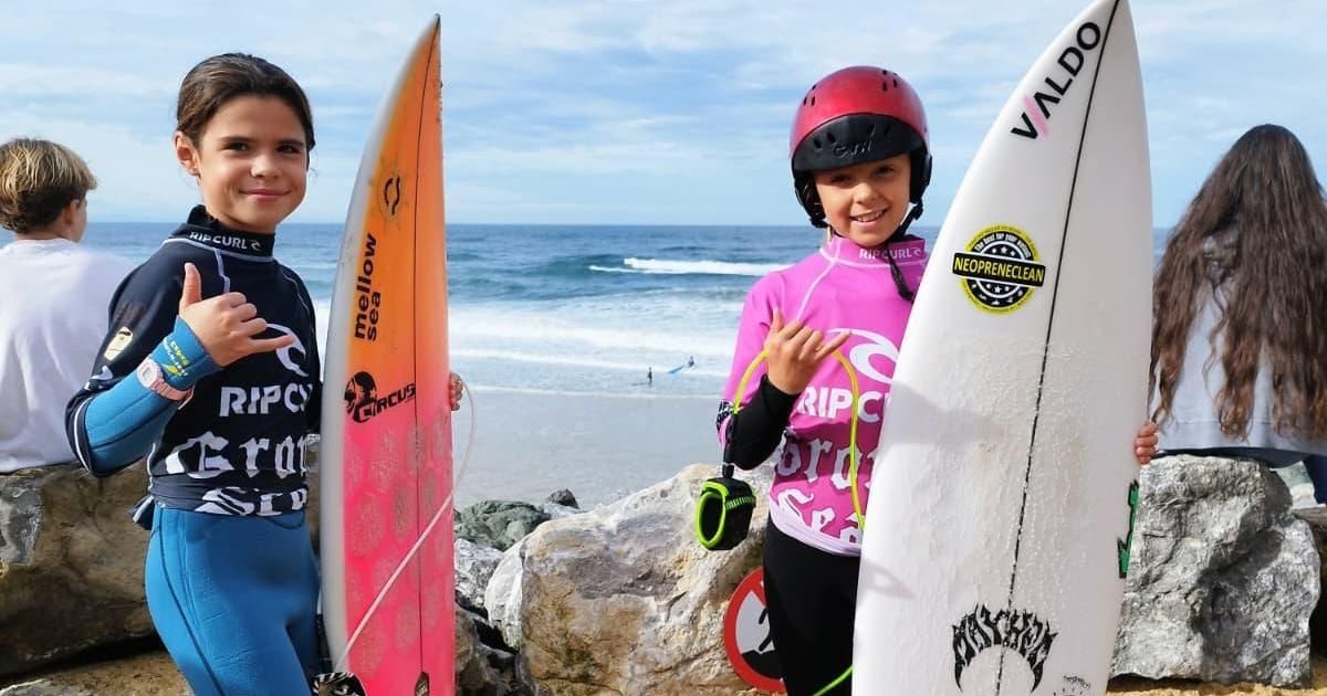 Eva Rico no se amilana con las olas francesas en la final del Grom Rip Curl