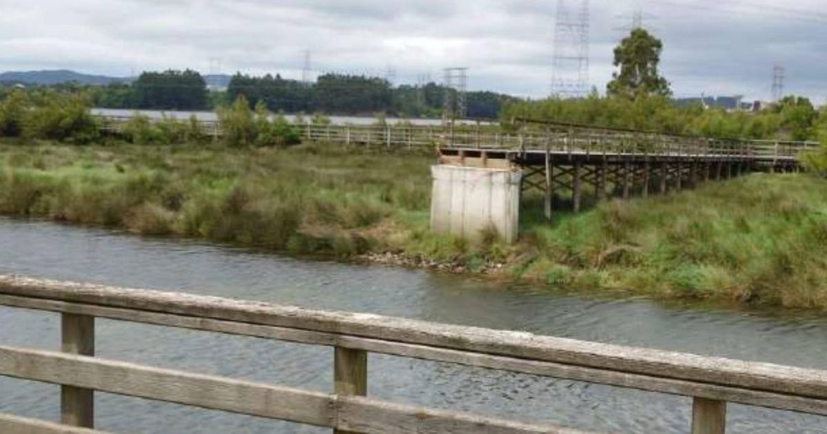 La nueva pasarela sobre el río Belelle tendrá estructura de acero