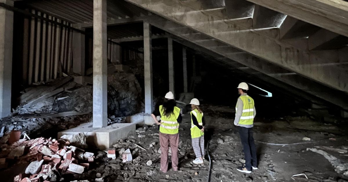 En las entrañas de A Malata, el estadio con cimientos “de roca” que ...