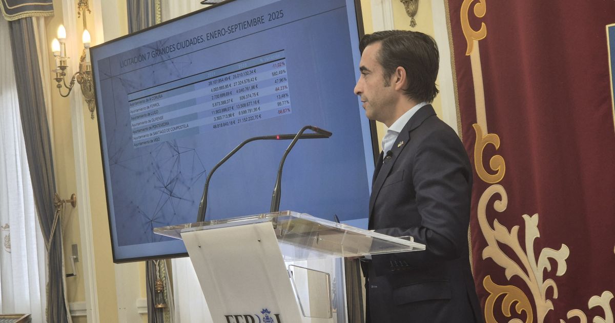 Ferrol es la ciudad que más licita, según un informe de la Federación ...