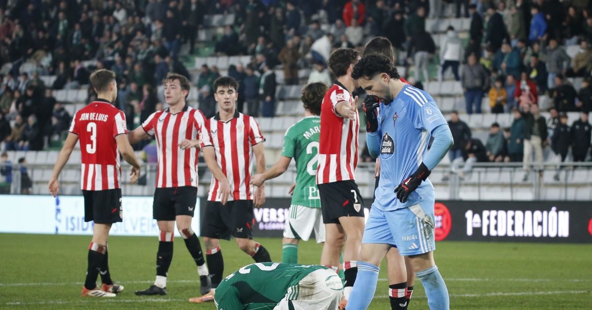 Las imágenes del Racing de Ferrol contra el Bilbao Athletic