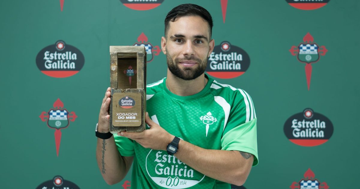 Migue Leal celebra con el Premio Estrella Galicia su mejor momento